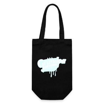 Grandpa Deluxe Best Grandpa Grandpa Love Grandpa Logo - Gift Bag for Bottles - black - Front