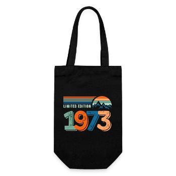 Limited edition 1973 - Gift Bag for Bottles - black - Front