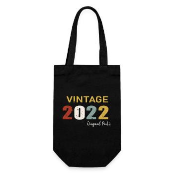 Original parts 2022 - Cadeau d Anniversaire 2 ans - Sac à bouteille - noir - Devant