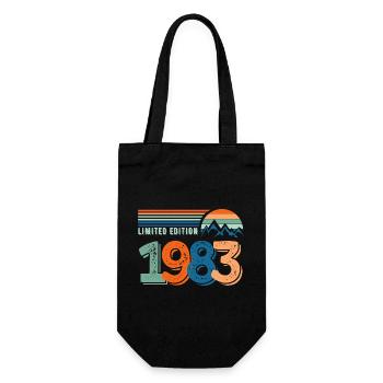Limited edition 1983 - Gift Bag for Bottles - black - Front