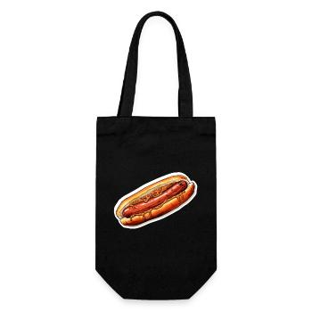 Bratwurst - Sac à bouteille - noir - Devant