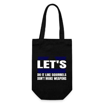 counterculture present geek jokes awesome pride - Geschenkbeutel für Flaschen - Schwarz - Vorne
