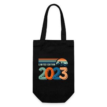 Limitierte Auflage 2023 - Geschenkbeutel für Flaschen - Schwarz - Vorne
