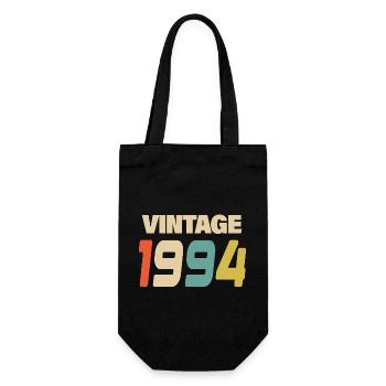 1994 Vintage Retro Classic 1994 - Gift Bag for Bottles - black - Front