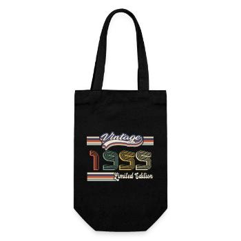 Original 1955 Vintage edition Retro Birthday - Sac à bouteille - noir - Devant