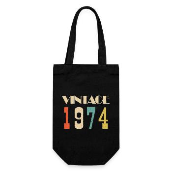 1973 Vintage Édition limitée Cadeau - Sac à bouteille - noir - Devant