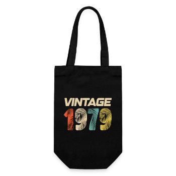 Vintage 1979 Retro - Bestseller - Geschenkbeutel für Flaschen - Schwarz - Vorne