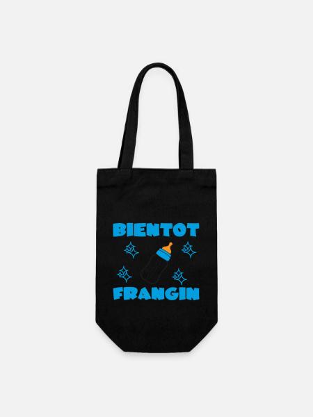 BIENTOT FRANGIN - Sac à bouteille - noir
