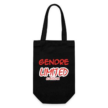 GENDRE LIMITED EDITION - Gift Bag for Bottles - black - Front