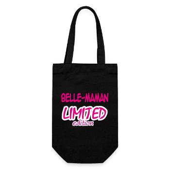 BELLE MAMAN LIMITIERTE AUFLAGE - Geschenkbeutel für Flaschen - Schwarz - Vorne