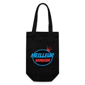 MEILLEUR BANQUIER - Sac à bouteille - noir - Devant