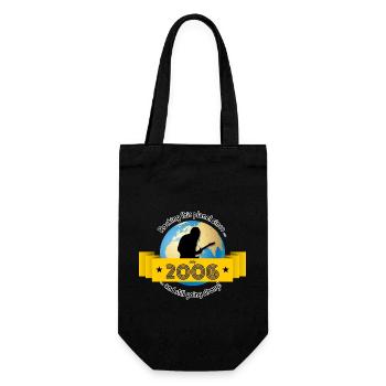 18. Geburtstag Rocking this planet since 07/2006 - Gift Bag for Bottles - black - Front