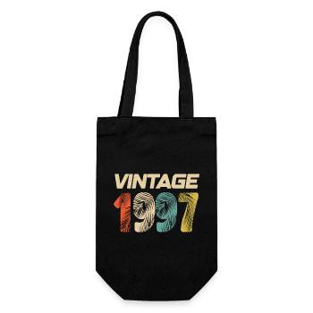 Jahrgang 1997 Retro - Bestseller - Geschenkbeutel für Flaschen - Schwarz - Vorne
