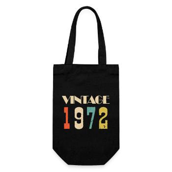 1975 Vintage Édition limitée Cadeau - Sac à bouteille - noir - Devant