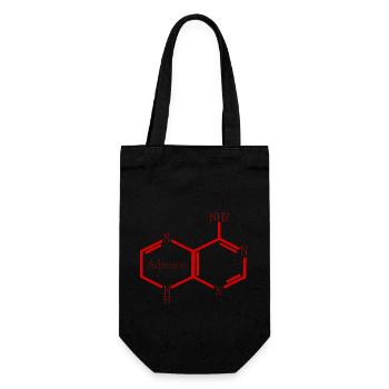 ADENINE - Sac à bouteille - noir - Devant