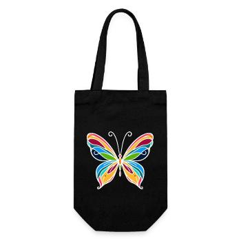 Papillon - Sac à bouteille - noir - Devant