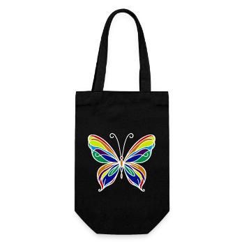 Papillon - Sac à bouteille - noir - Devant