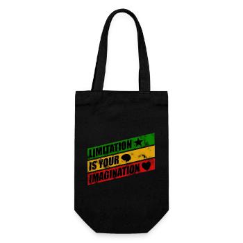 Limitation - Gift Bag for Bottles - black - Front