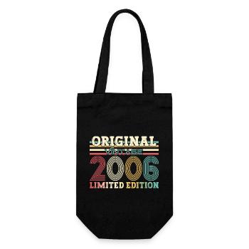 18ème Anniversaire Original 2006 Millésime 2006 - Sac à bouteille - noir - Devant