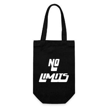 No Limits - Gift Bag for Bottles - black - Front