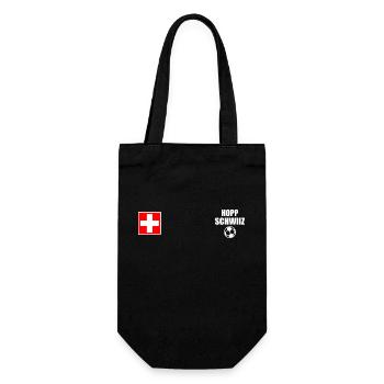 Switzerland - Gift Bag for Bottles - black - Front