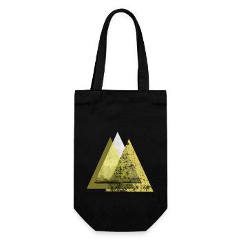 Mountains climber - Gift Bag for Bottles - black - Front