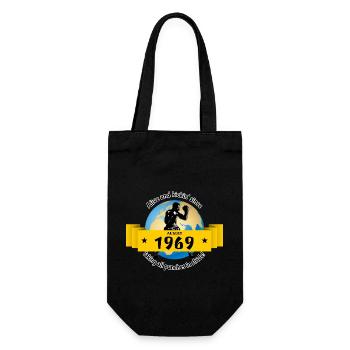 55. Geburtstag Vivant et dynamique depuis 08/1969 - Sac à bouteille - noir - Devant