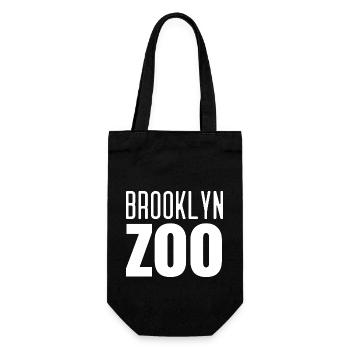 Brooklyn Zoo - Geschenkbeutel für Flaschen - Schwarz - Vorne