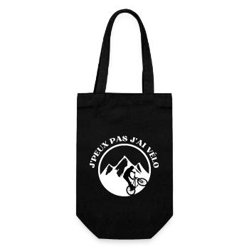 j'peux pas j'ai vélo - Sac à bouteille - noir - Devant