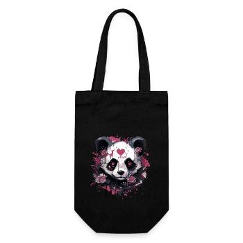 Panda - Sac à bouteille - noir - Devant