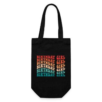 Fille d’anniversaire pour les tout-petits filles Mignon Groovy - Sac à bouteille - noir - Devant
