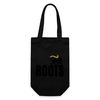 Roots Reggae - Gift Bag for Bottles - black - Front