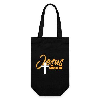 jesus quotes - Gift Bag for Bottles - black - Front