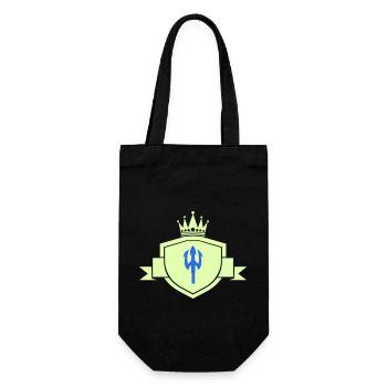 Trident Coat of Arms - Gift Bag for Bottles - black - Front
