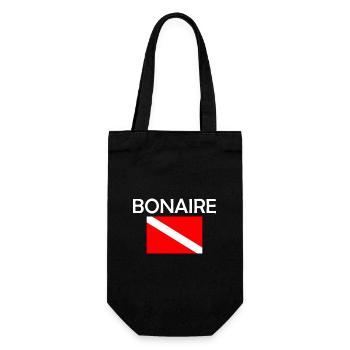 Drapeau de plongée Bonaire - Plongée sous-marine - Plongée sous-marine - Tauchen - Sac à bouteille - noir - Devant