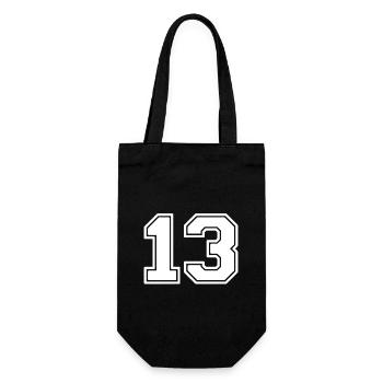 13 - Gift Bag for Bottles - black - Front