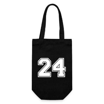 24 - Gift Bag for Bottles - black - Front