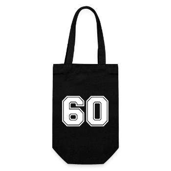 60 - Gift Bag for Bottles - black - Front