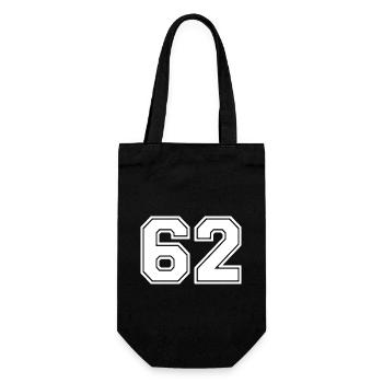 62 - Geschenkbeutel für Flaschen - Schwarz - Vorne