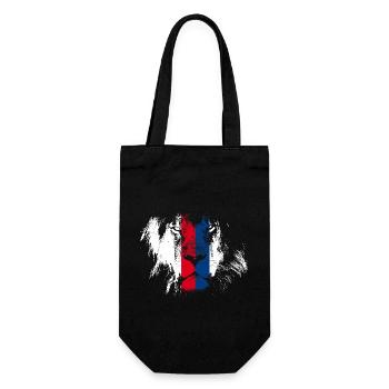 Lion of Lyon. France - Gift Bag for Bottles - black - Front