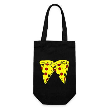 Pizza 2 - Sac à bouteille - noir - Devant