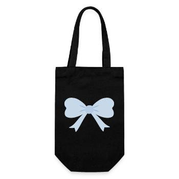 Chubby Bow - Gift Bag for Bottles - black - Front