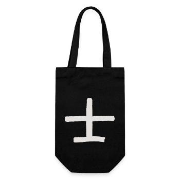 Samouraï (japonais) - Caractères kanji - Sac à bouteille - noir - Devant