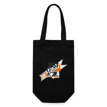 noch eine Serie - Geschenkbeutel für Flaschen - Schwarz - Vorne