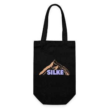 Gift idea Silke - Gift Bag for Bottles - black - Front