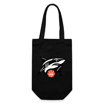 Requin basketball équipe - Sac à bouteille - noir - Devant