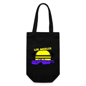 Los Angeles Lowrider - Gift Bag for Bottles - black - Front