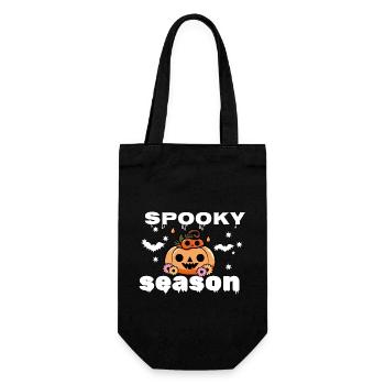 SPOOKY SEASON - Sac à bouteille - noir - Devant