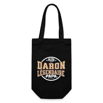 "Daron Légendaire : Pilier de Famille" - Sac à bouteille - noir - Devant