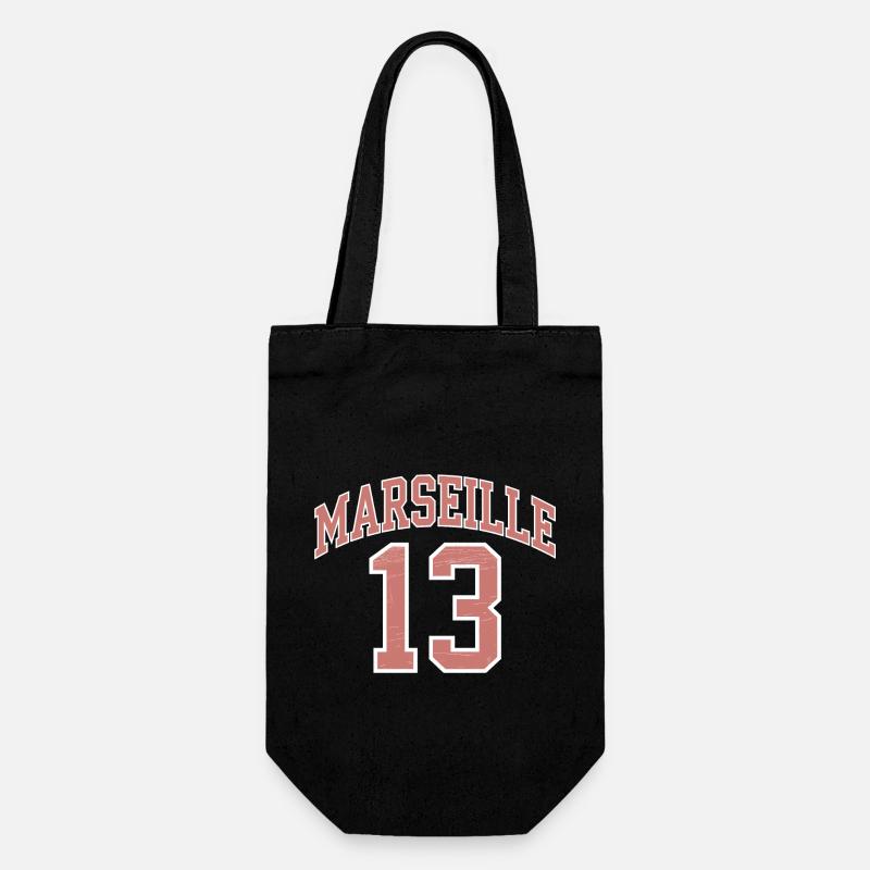 Marseille 13 - Sac à bouteille - noir